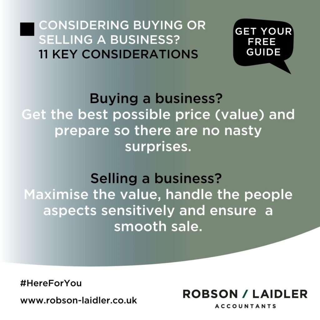 Considering Buying or Selling a Business? 11 Key Considerations