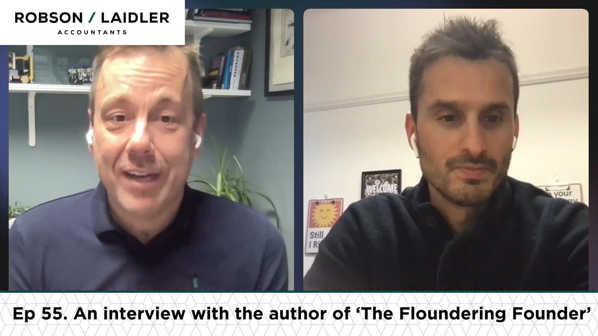 Author of The Floundering Founder interview