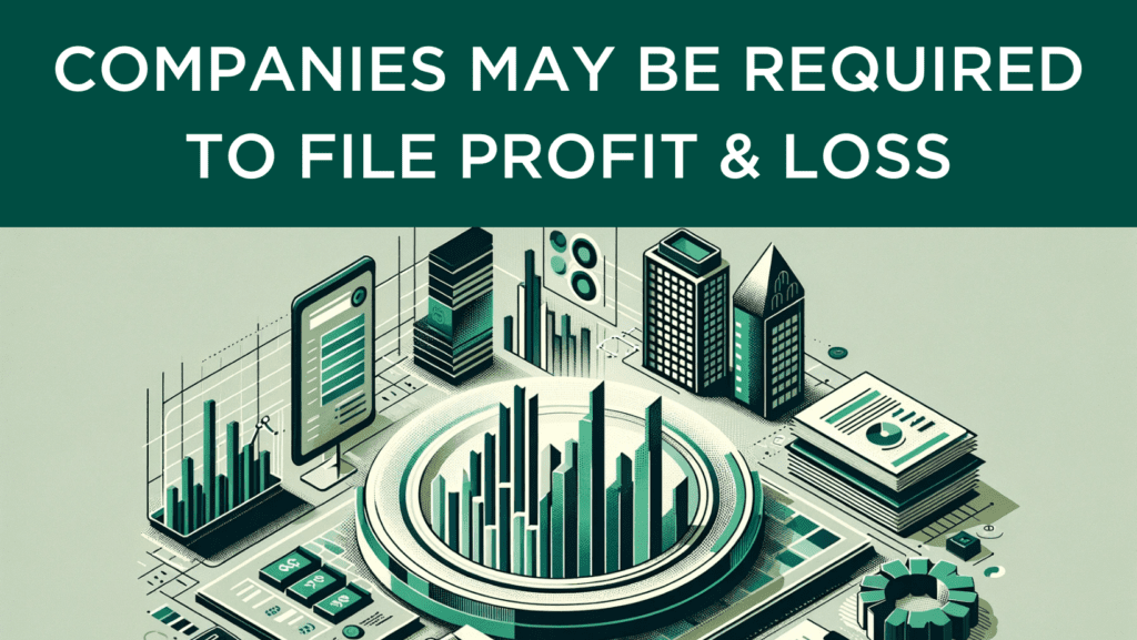 Companies May Be Required To File Profit & Loss Information At Companies House