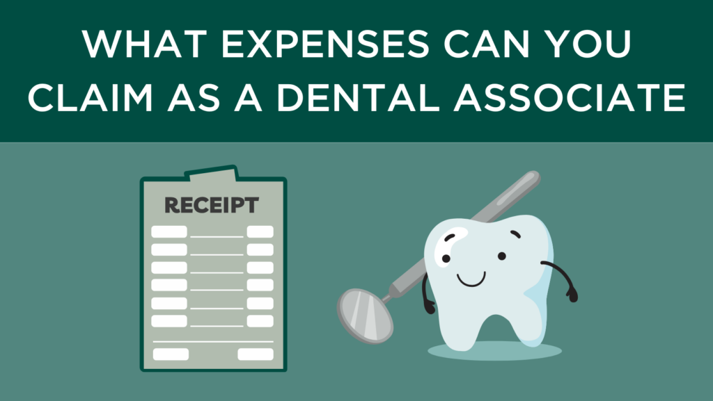 Dentist expenses receipt